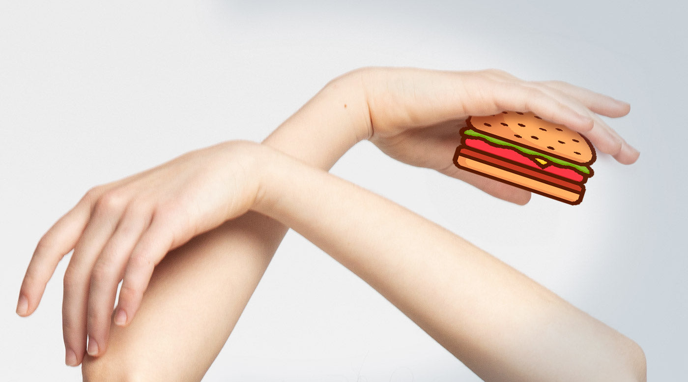 ballet poses - hamburger hands