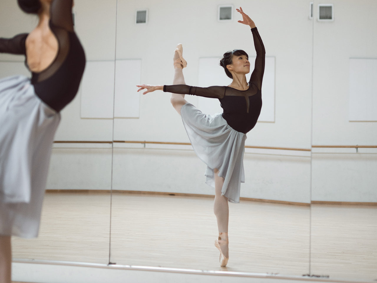 Frances Chung - stretching class