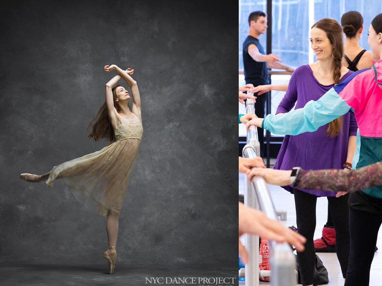 Julie Kent - Advanced/Professional ballet class - Part 1
