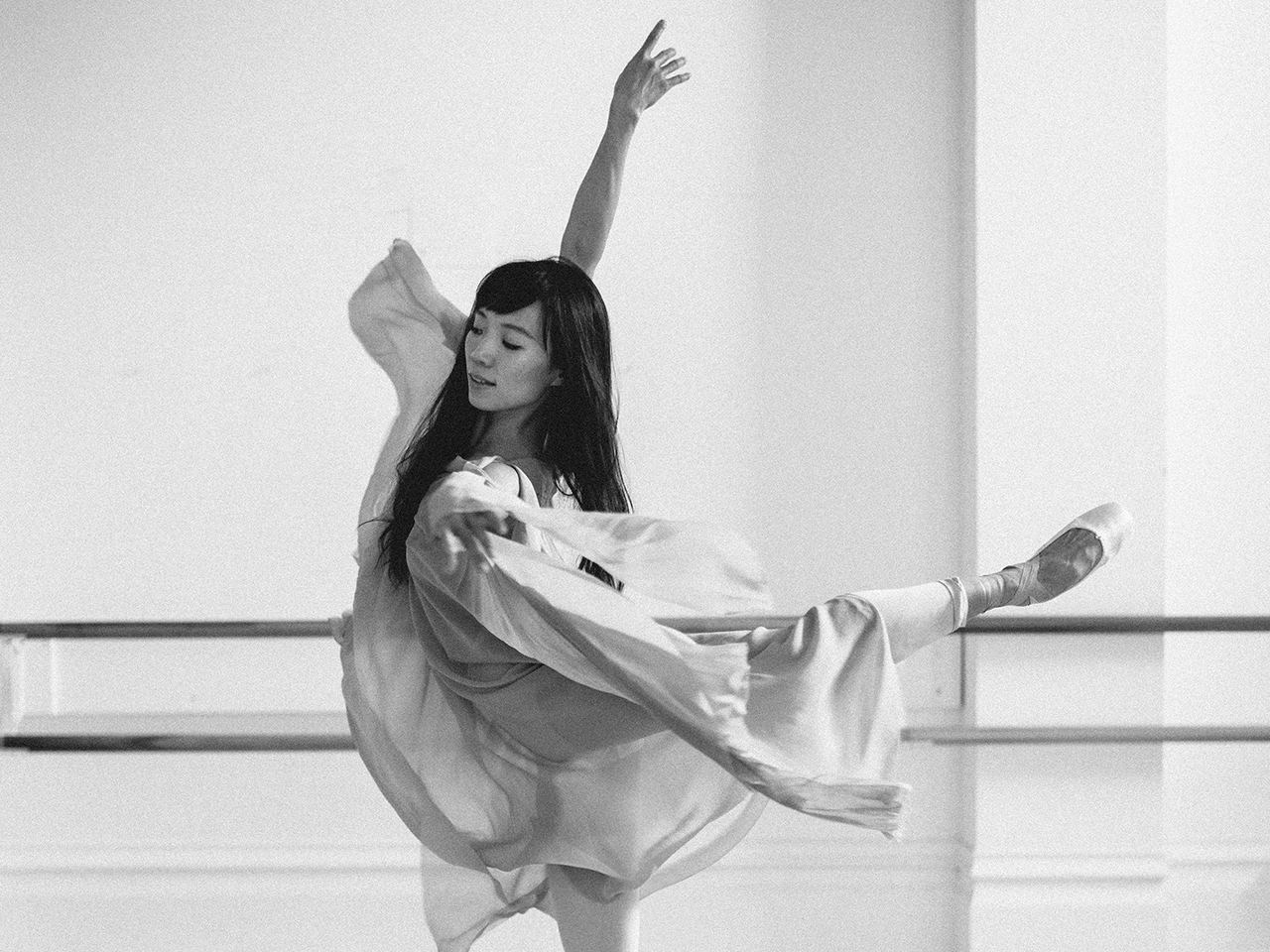 Frances Chung and Ruben Martin - Worldwide Ballet Class