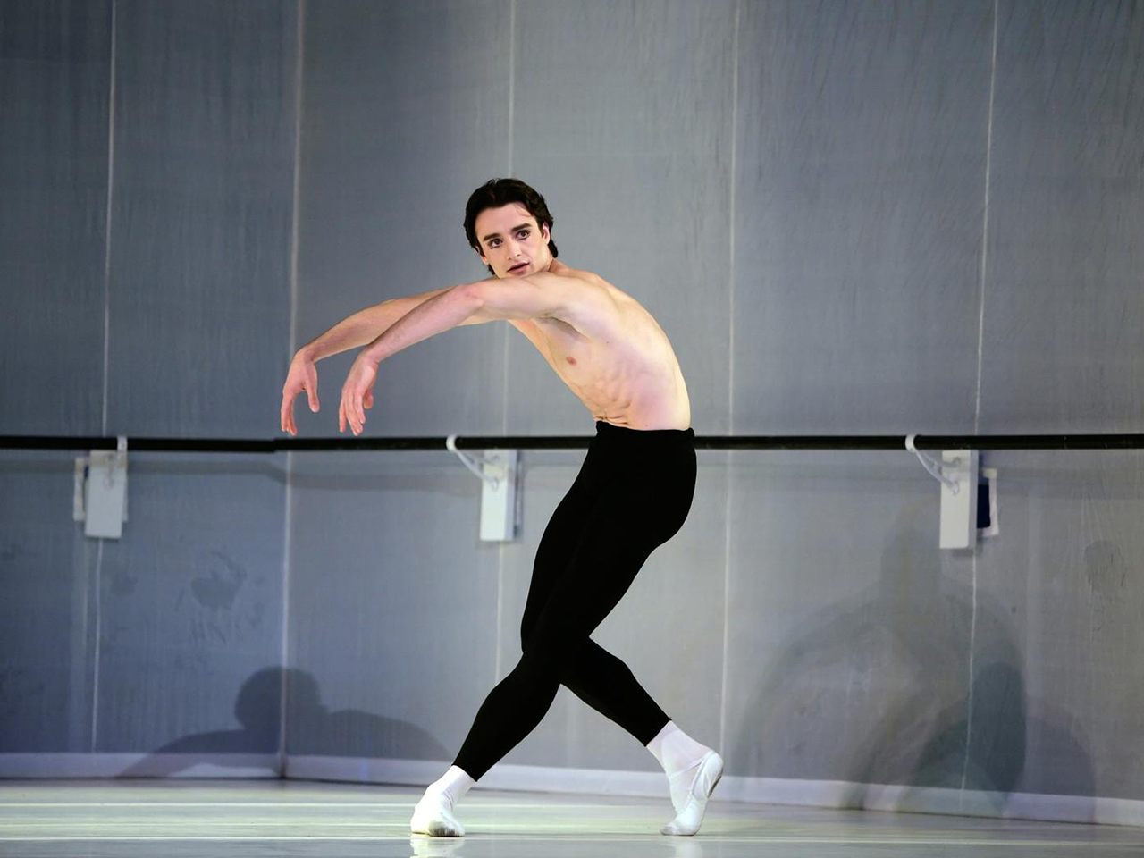 Ballet Class with Ruben Martin and David Morse on the piano