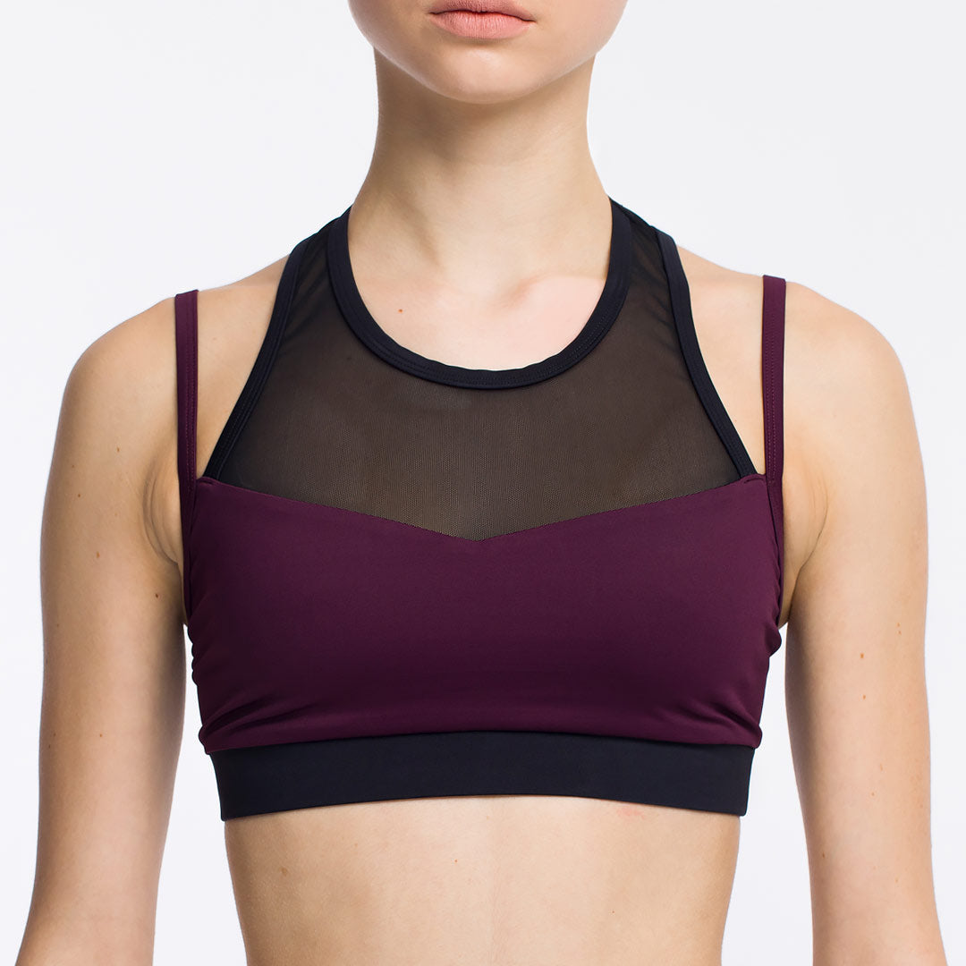 Karina Mesh Detail Bra