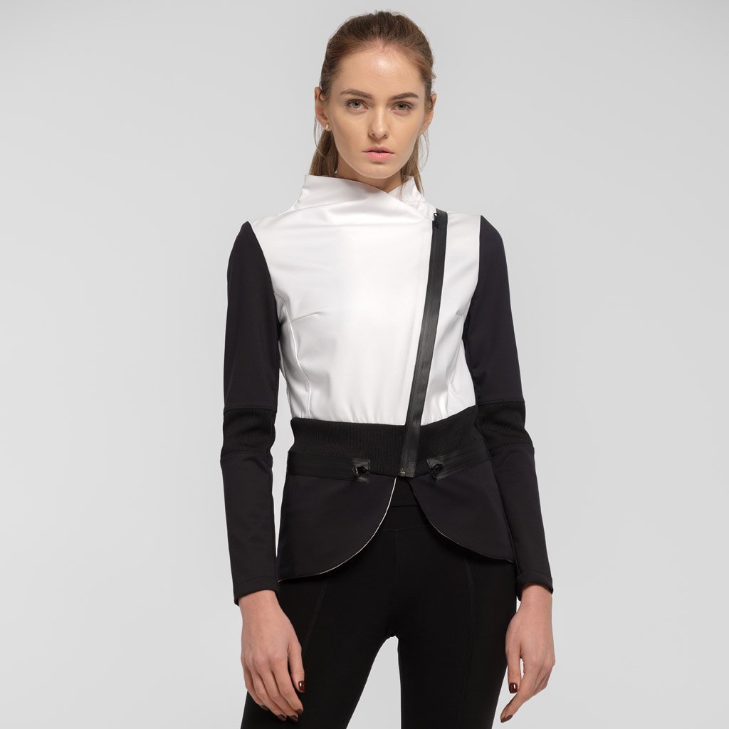 Frances Jacket Black And White