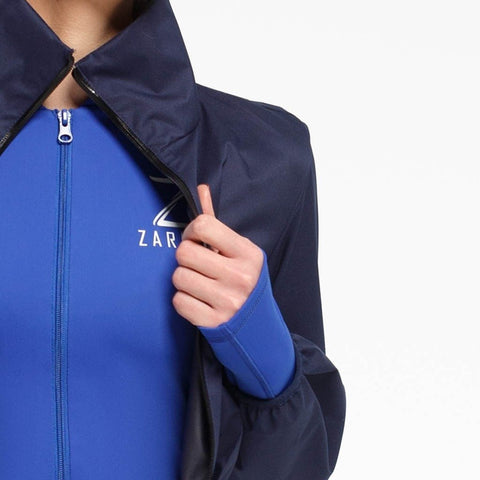 Sonia Double Layered Blue Jacket